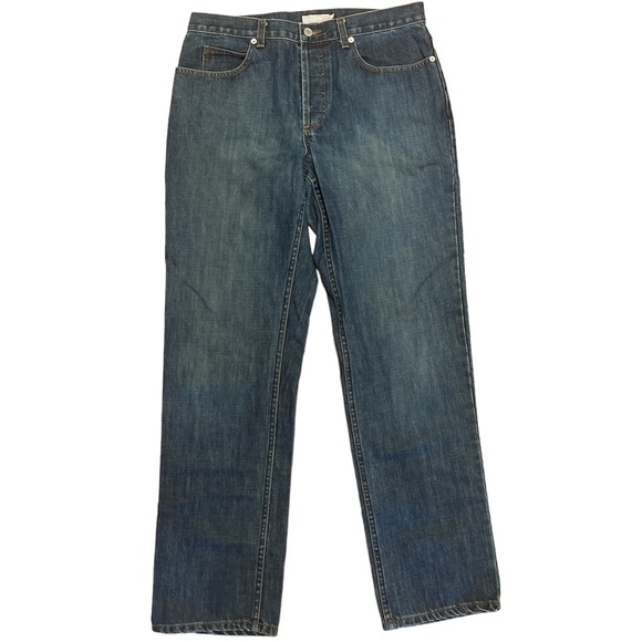 J.Crew Vintage Straight Demi-boot Button-Fly Denim Jean in Norgate Wash 12 Tall - Picture 3 of 9